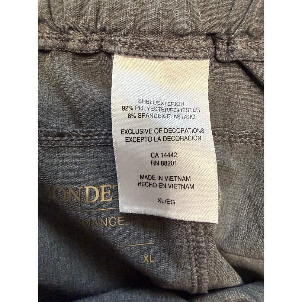 MONDETTA Performance Luxury  Grey Athletic Skort Skirt XL - Picture 8 of 10